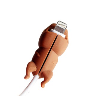 Đầu silicon bọc bảo vệ dây cáp sạc điện thoại