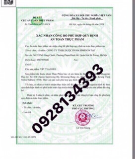 TPCN Giảm Cân Vip7 SS Thái Lan