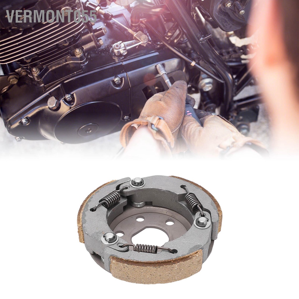 Có thể bán buôn Bộ ly hợp bánh xe máy 3 ma sát Thay thế cho động cơ GY6‑50 / 60 80CC Vermont055 Hàng giao ngay