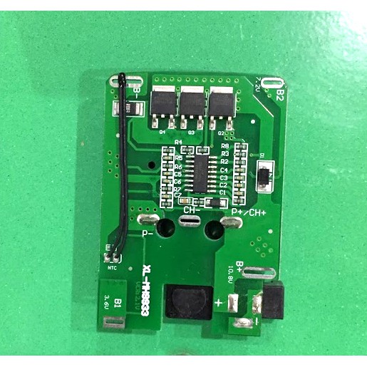 Mạch pin 12v cho máy khoan pin makita 12-21v loại pin vuông 3s
