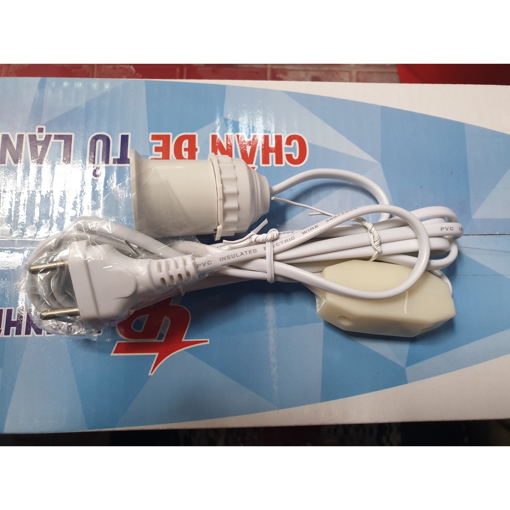 Dây đuôi đèn liền công tắc 3m và 5m | BigBuy360 - bigbuy360.vn