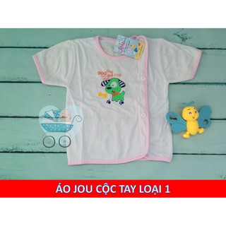 Áo sơ sinh jou cộc tay