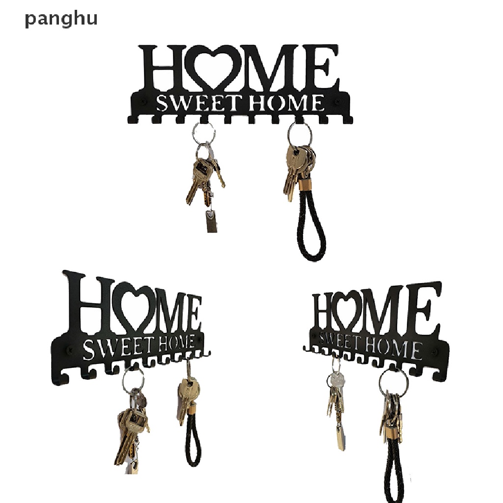 Móc Treo Chìa Khóa / Áo Khoác Gắn Tường Bằng Kim Loại Trang Trí Nội Thất