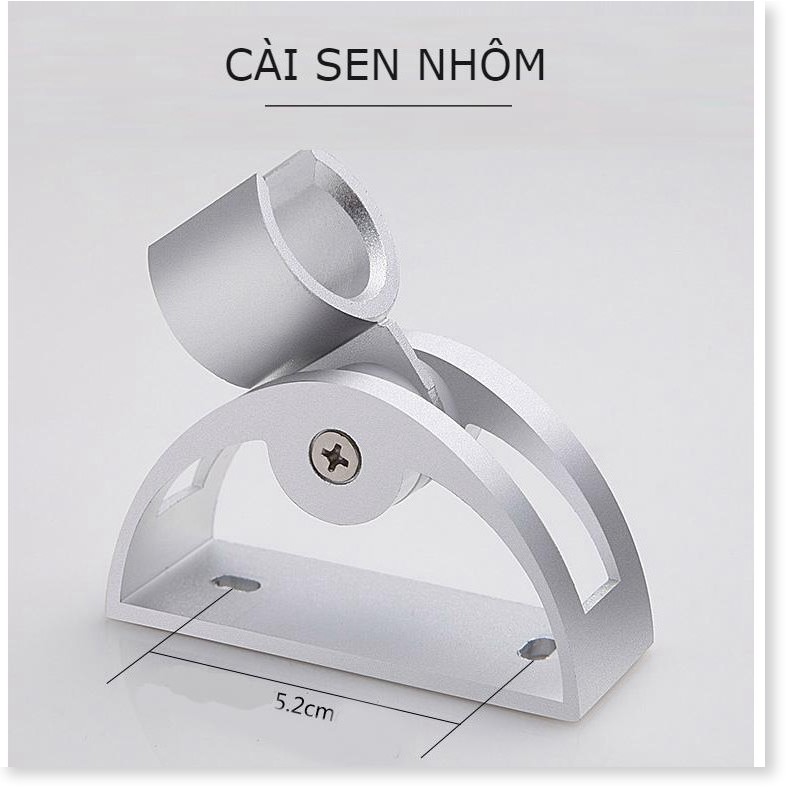 Cài sen tắm chỉnh hướng Sunzin, chất liệu nhôm