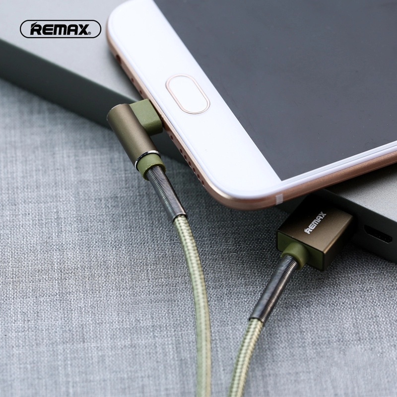 Dây sạc nhanh Remax 2.4a cổng Micro Usb Type-C thích hợp cho Iphone Android