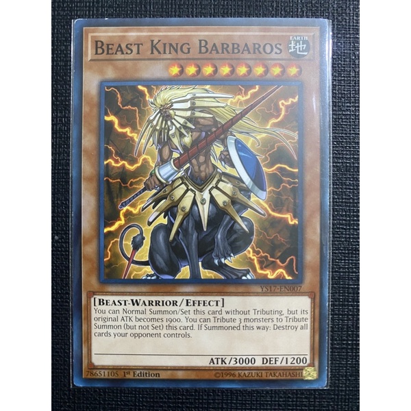Thẻ bài Beast King Barbaros