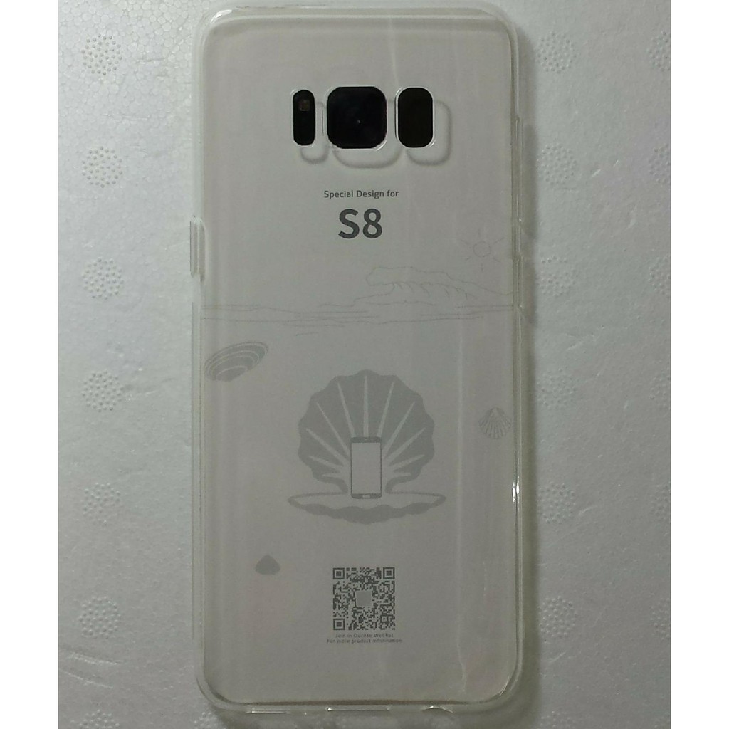 Ốp lưng Samsung Galaxy S8 VU dẻo trong suốt