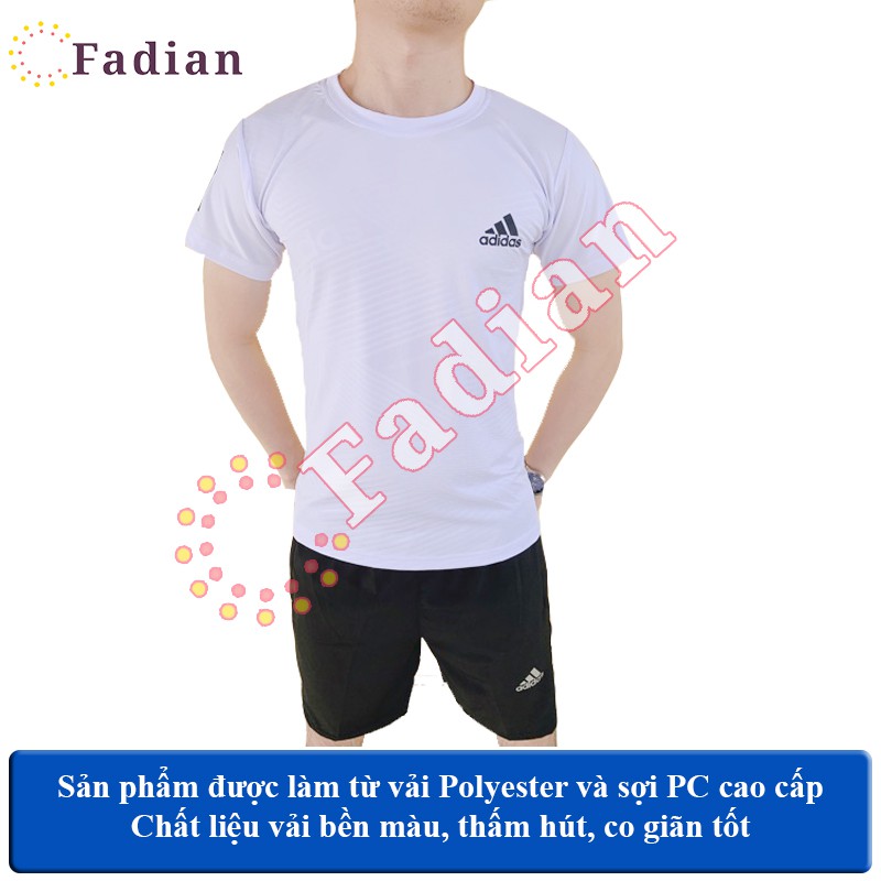 Set đồ bộ nam nữ, bộ quần áo thể thao nam tay ngắn chất thun lạnh phối 3 sọc tay và chân phong cách Ulzzang Unisex | BigBuy360 - bigbuy360.vn