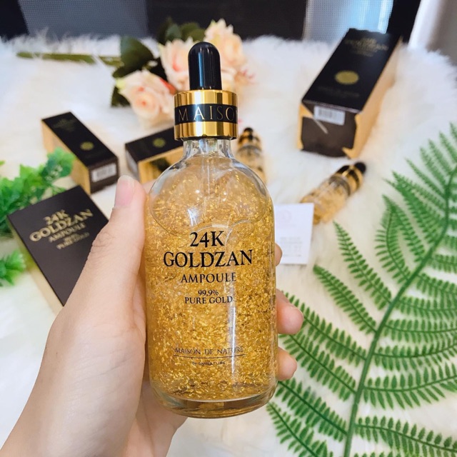 SERUM TINH CHẤT VÀNG GOLDZAN 24k CHUẨN CHÍNH HÃNG 100%