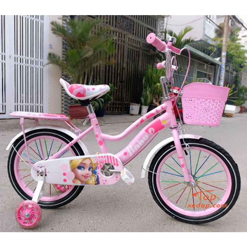Xe đạp trẻ em cho bé gái 2-7 tuổi [ MIỄN SHIP TPHCM]