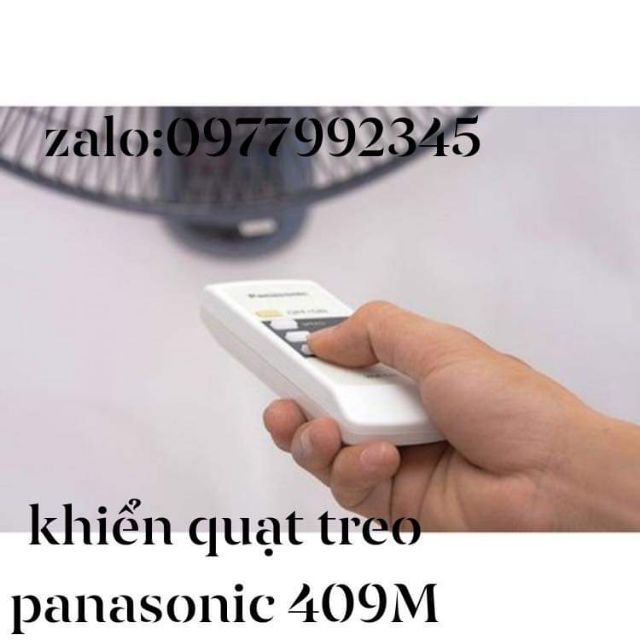 Quạt Treo Tường Có Remote Panasonic F409M- Xanh Dương Chính Hãng