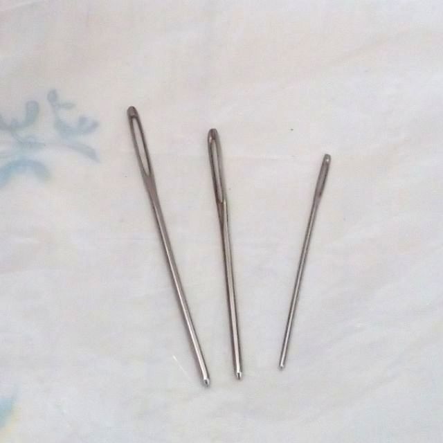 Set kim thêu ruy băng, thêu len 3 cỡ