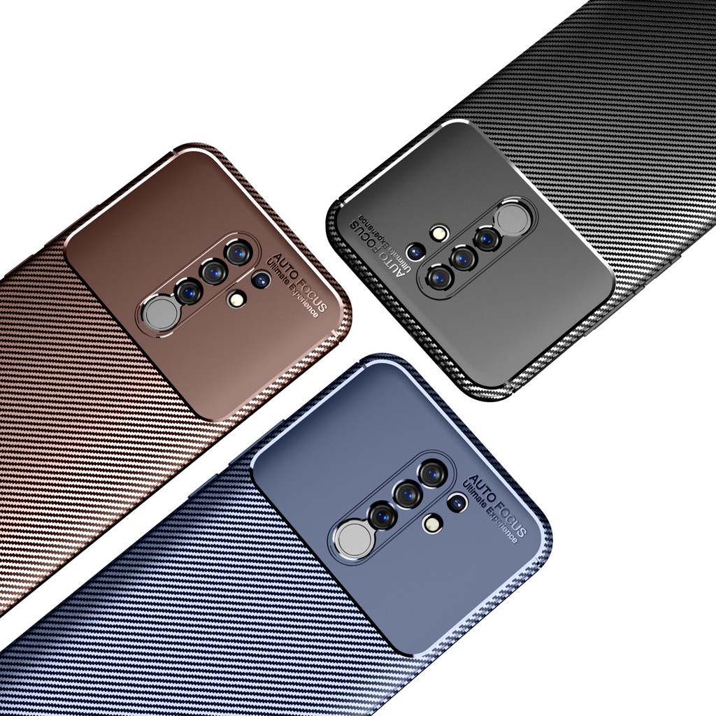 Ốp lưng Xiaomi Redmi 9 / Redmi 10 vân Rằn Ri Auto Focus chống mồ hôi bám bẩn cao cấp