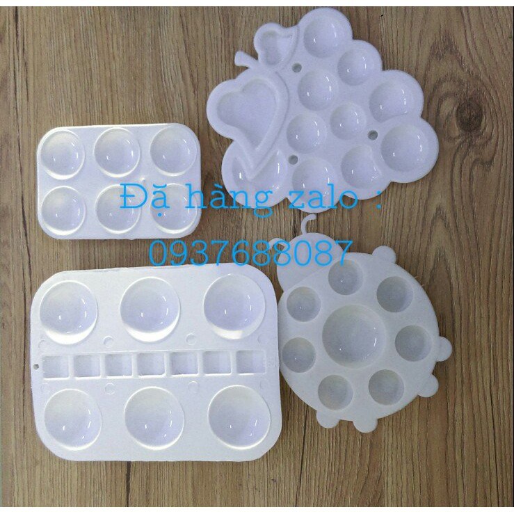 Vĩ pha màu nhỏ xinh, Palette pha màu