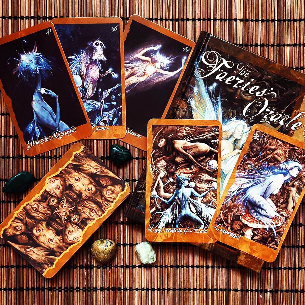 Bộ Bài Faeries Oracle (Mystic House Tarot Shop) - Bài Gốc Authentic Chính Hãng 100%
