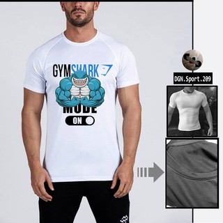 Áo thun lạnh gym shark