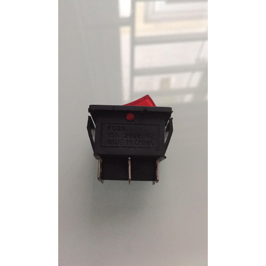 KCD2 Công tắc bập bênh có đèn báo 220V