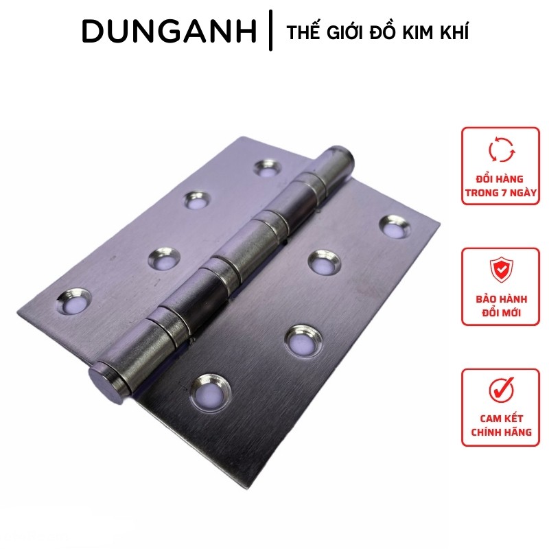 Bản lề lá Inox dài 10cm loại tốt - Kim Khí Dung Anh