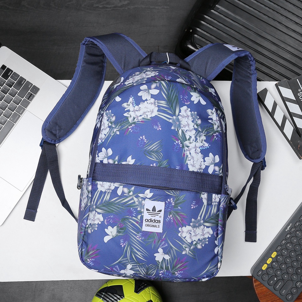 Balo Adidas đi học đi làm có ngăn laptop 15inch chống sốc chống nước tốt hàng công ty đẹp chuẩn rẻ