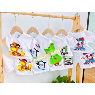 Combo 5 bộ cộc cho bé. set cộc bé trai , set cộc bé gái size 3-14kg