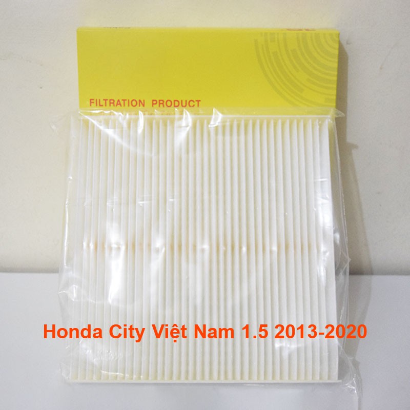 Lọc gió điều hòa AC8503-3 dành cho Honda City Việt Nam 1.5 2013, 2014, 2015, 2016, 2017, 2018, 2019, 2020 80292-TJA-H01