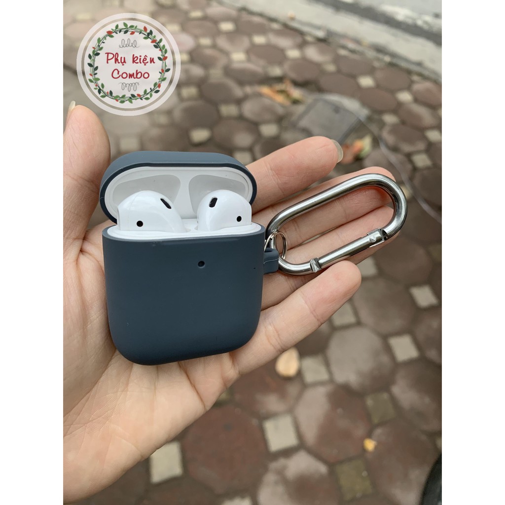 [CỰC MỊN] Vỏ bọc silicon đựng tai nghe airpods màu sắc trẻ trung, cá tính cho Airpods 1/2/Pro