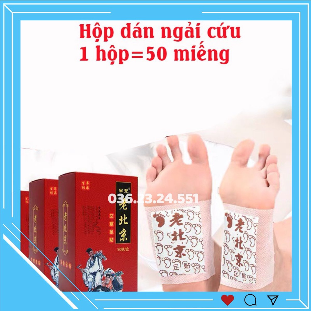 MIẾNG DÁN CHÂN NGẢI CỨU THẢI ĐỘC BẮC KINH