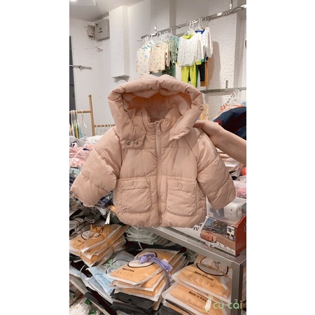 Áo khoác cho bé gái, áo phao cho bé siêu nhẹ Zaraf dư xịn 7-17kg AKTD02