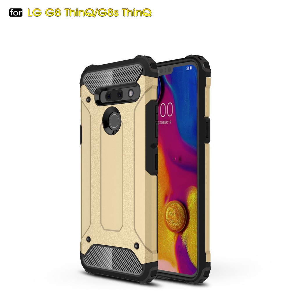 For LG G6 G7 G8 thinQ/G8s thinQV40 V50 PC+TPU King Kong Armor Phone Hard Case