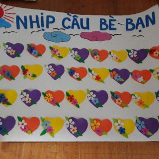 Bảng biểu nhịp cầu bè bạn