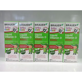 SIRO BỔ SUNG VITAMIN D BRAUER 10ML CHO TRẺ SƠ SINH VÀ TRẺ NHỎ