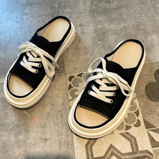 Sục nữ mũi thủng JP0721 cute - giày đạp gót nữ ulzzang trending