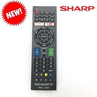 Remote/điều khiển smart tv sharp 1346
