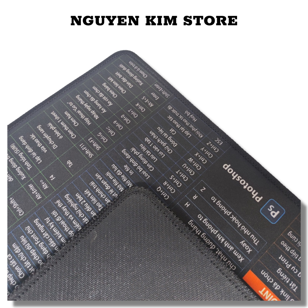Bàn Di Chuột In Hình Phím Tắt Văn Phòng 25x30cm Bàn Di Công Thức Hữu Ích Dành Cho Dân Văn Phòng