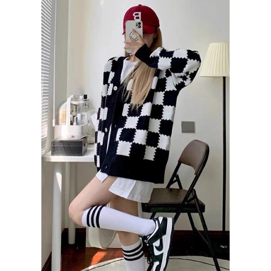 Áo khoác Cardigan cá tính cho nữ dài tay nhiều màu sắc - CLG10