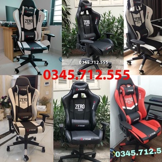 Ghế gaming extreme zero v1 , trắng , đen , đỏ , ghế làm việc