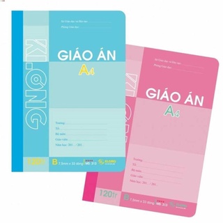 Sổ Giáo án A4 120 Trang; MS: 313 [Klong]