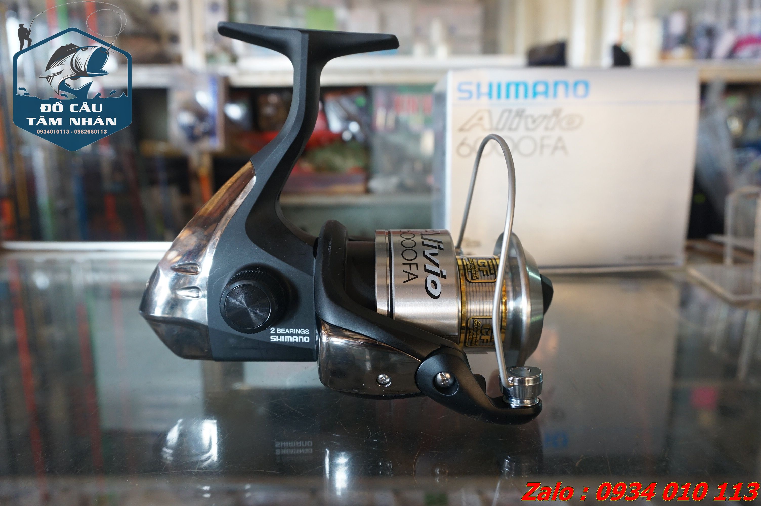 [Chính hãng] [Ảnh thật] Máy câu Shimano Alivio 6000 FA