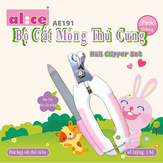 Bộ Cắt Móng Dành Cho Thú Nuôi Alice
