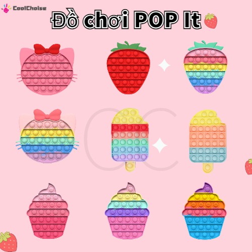 Đồ chơi nhấn bong bóng giả trí giảm căng thẳng cho người lớn và trẻ em 2021