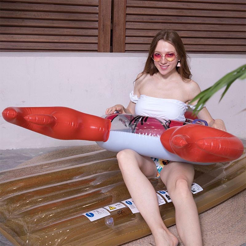 QQ Phao Bơi Bơm Hơi Hình Tôm Hùm Khổng Lồ