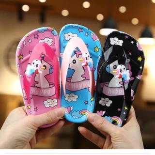 Dép xỏ ngón pony bé gái