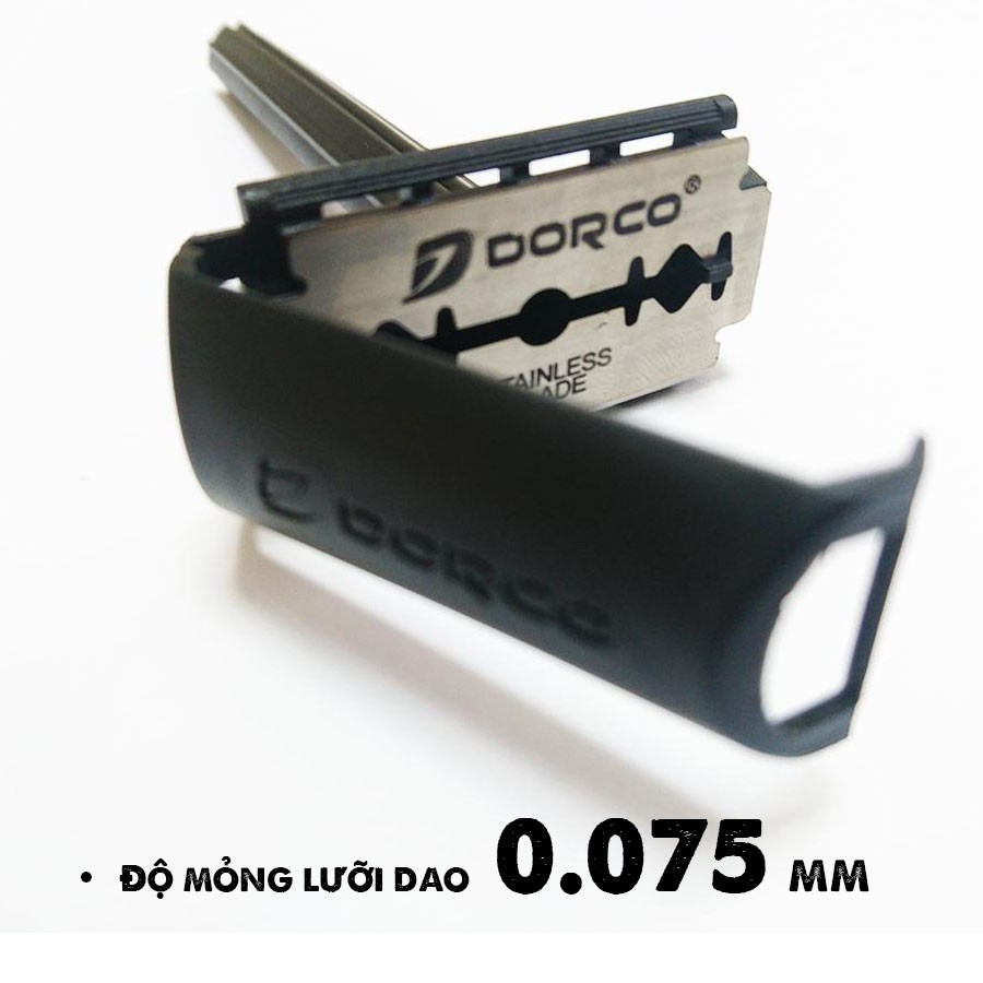 [CHÍNH HÃNG] Dao cạo râu Hàn Quốc- Dorco SGA 1000, cạo êm ái, dùng nhiều lần - SaniQueen