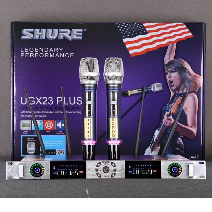 Micro Shure UGX 23 Plus