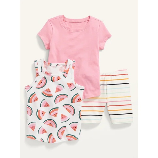 Set 3 món bé gái Oldnavy US