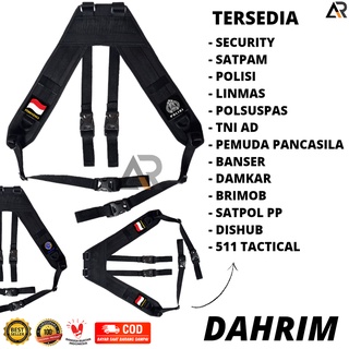 Dahrim security / security / dishub / police / tni ad / polas etc hoàn chỉnh / chiến thuật cordura