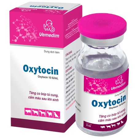 Vmd Oxytocin 50ml sinh yếu, nái rặn yếu trên heo, dê, bò