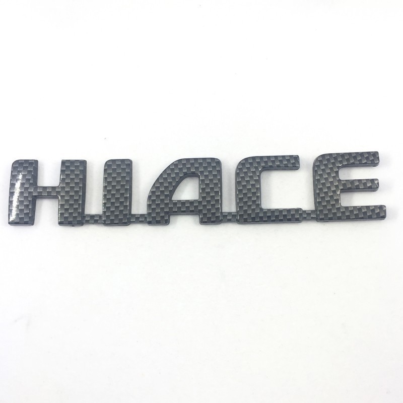 Miếng dán chữ Hiace trang trí cho xe hơi tiện dụng