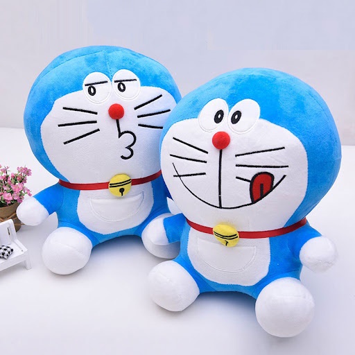 Thú gấu nhồi bông, gối ôm hình DOREMON biểu cảm, quà tặng đáng yêu cho bé