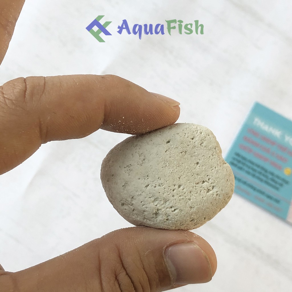 Nham Thạch Trắng - Đá Lông Vũ 1kg ( vật liệu lọc nước bể cá)